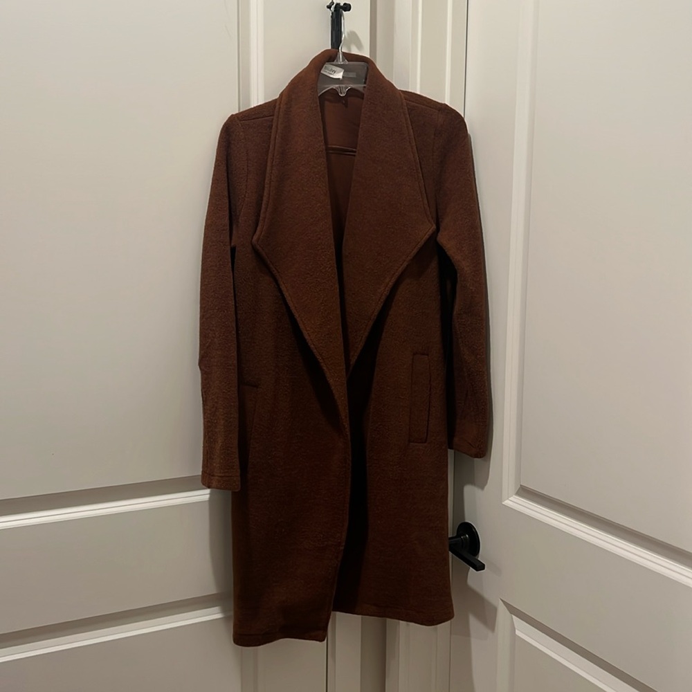 AUBURN KNEE LENGTH CARDIGAN